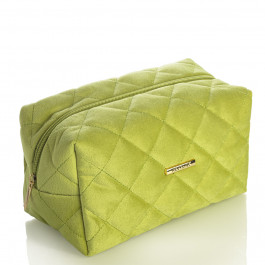 Косметичка дорожная вельветовая Revyline, зеленая